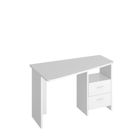 Стол, 1200 × 720 × 770 мм, левый угол, цвет белый жемчуг