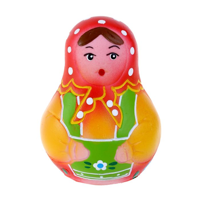 Резиновая игрушка &quot;Матрёшка&quot;, МИКС