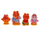 Набор резиновых игрушек «Три медведя» - фото 37159