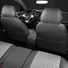 Авточехлы для KIA Rio 2 с 2005-2011г. хэтчбек Задняя спинка 40 на 60, сиденье единое, подлокотник в водительской спинке, 5-подголовников 4221487 Авточехлы для KIA Rio 2 с 2005-2011г. хэтчбек Задняя спинка 40 на 60, сиденье единое, подлокотник в водительской спинке, 5-подголовников 4221487