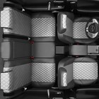 Авточехлы для KIA Rio 2 с 2005-2011г. хэтчбек Задняя спинка 40 на 60, сиденье единое, подлокотник в водительской спинке, 5-подголовников 4221487 Авточехлы для KIA Rio 2 с 2005-2011г. хэтчбек Задняя спинка 40 на 60, сиденье единое, подлокотник в водительской спинке, 5-подголовников 4221487