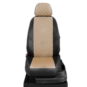 Авточехлы для Honda Civic 8 с 2006-2011г. седан Задняя спинка 40 на 60, сиденье единое, передний подлокотник, задний подлокотник (молния), 2 надкрыльника, 5-подголовников 4217299