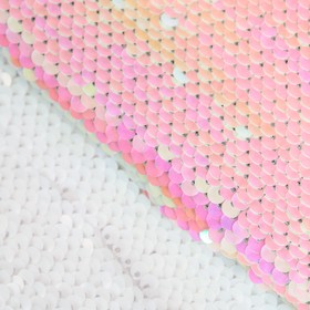 Ткань для пэчворка «Белая-розовая», 33 × 33 см - фото 8541761