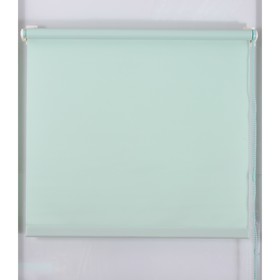 Рулонная штора «Простая MJ» 110х160 см, цвет светло-зелёный