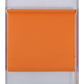Рулонная штора «Простая MJ» 150х160 см, цвет оранжевый
