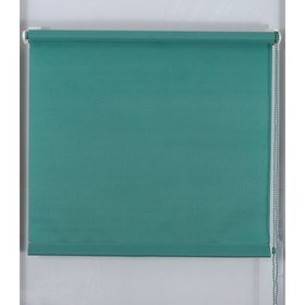 Рулонная штора «Простая MJ» 140х160 см, цвет зеленый