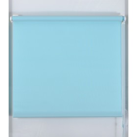 Рулонная штора «Простая MJ» 100х160 см, цвет голубой
