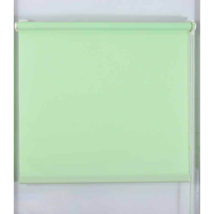 Рулонная штора «Простая MJ» 90х160 см, цвет зеленое яблоко - фото 5396136