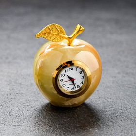 Часы «Яблоко», D=5 см, оникс в Донецке