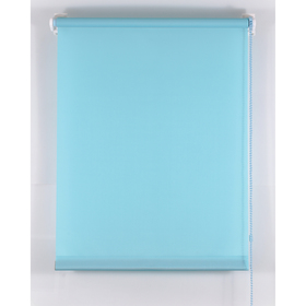 Рулонная штора «Комфортиссимо», размер 180х160 см, цвет голубой