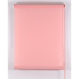 Рулонная штора «Комфортиссимо», размер 100х160 см, цвет розовый
