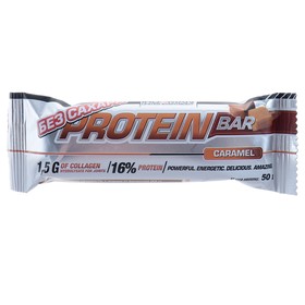 Батончик Protein Bar карамель, тёмная глазурь, спортивное питание, 50 г