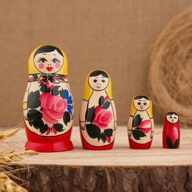 Матрешка "Семёновская", 4-х кукольная, высшая категория в Донецке