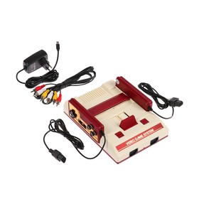 Игровая приставка Retro Genesis 8 Bit Classic, AV кабель, 2 проводн. джойст., 300 игр, белая 4210536