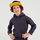 Бейсболка с прямым козырьком для мальчика MINAKU, размер 56, цвет чёрный/жёлтый - фото 108184984