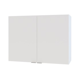 Шкаф с полками, 800 × 300 × 600 мм, цвет белый/белый