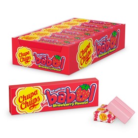 Жевательная резинка Chupa-Chups BIG Babol клубника, 21 г 4235612