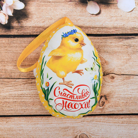 Пасхальный сувенир на ленте «Цыплёнок», 6.5 × 9.7 см в Донецке