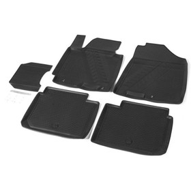 Коврики салона RIVAL, Kia Cerato 2013-2020, 12802001 4243556