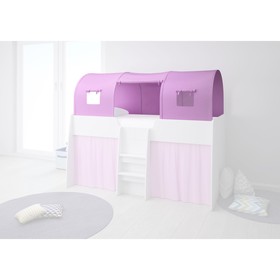 Тент игровой для кровати-чердака Polini kids Simple 4100, цвет розовый