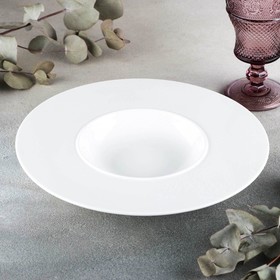 Тарелка Wilmax, 280 мл, d=28 см, цвет белый