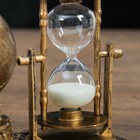 Песочные часы "Мир", сувенирные, 16 х 9 х 14 см, микс - фото 8546383