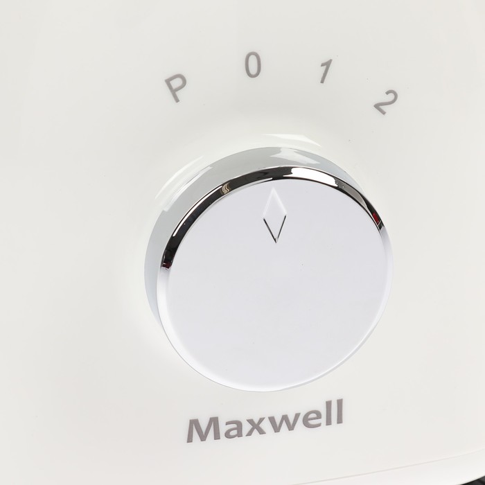 Блендер Maxwell MW-1174, стационарный, 700 Вт, 2 скорости + импульс, белый 4231326 - фото 36996