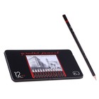 Набор карандашей чёрнографитных 2Н-8В Gladed Pencil, 12шт. Набор карандашей чёрнографитных 2Н-8В Gladed Pencil, 12шт.