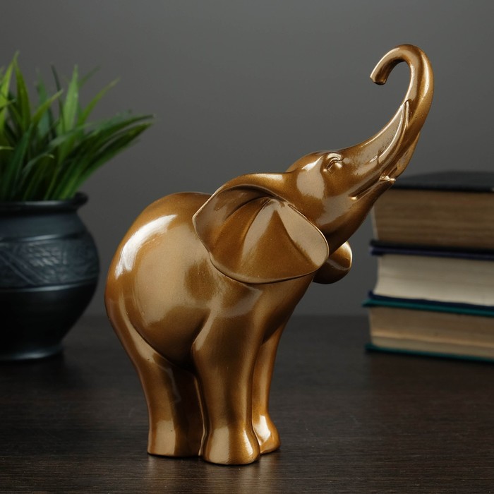 Фигура "Слон" бронза, 15х8х18см