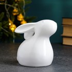 Фигура "Кролик" белый, 9х13х13см - фото 4758640