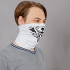 Бандана-труба LUCOSA SILK WHITE WOLF, П-020/2 4266515 Бандана-труба LUCOSA SILK WHITE WOLF, П-020/2 4266515