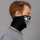 Бандана-труба LUCOSA SILK BLACK WOLF, П-020/1 4266514 Бандана-труба LUCOSA SILK BLACK WOLF, П-020/1 4266514