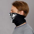 Бандана-труба LUCOSA SILK BLACK WOLF, П-020/1 4266514 Бандана-труба LUCOSA SILK BLACK WOLF, П-020/1 4266514