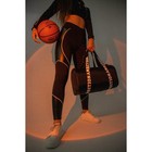 Сумка спортивная, отдел на молнии, длинный ремень, цвет чёрный, цвет чёрный - фото 799499697