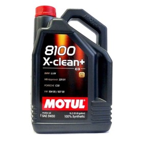 Масло моторное Motul 8100 X-clean+ 5w-30, 5 л 106377 1435188
