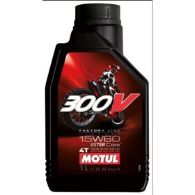 Моторное масло MOTUL 300 V 4T Off Road 15W-60, 1 л 104137 1435258