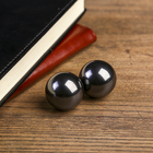 Magnetic balls "Black" set of 2 PCs d=3 cm