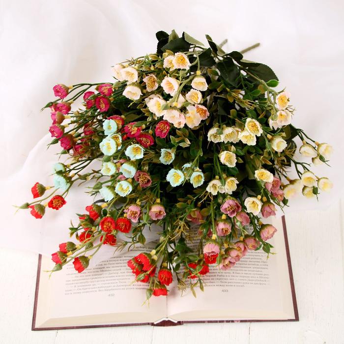 Букет "Эустома" 30 см, микс (2 шт) - фото 800295239