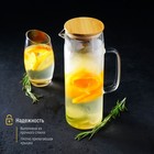 Графин Magistro «Эко», 1,3 л, 13×9×24 см - фото 803535960