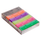 Eraser, high polymer, rubber, rectangular, Fluor, MIX