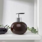 Soap dispenser "Caramel", brown