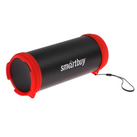 Портативная колонка SmartBuy MKII, 6 Вт, Bluetooth, FM-радио, USB, черно-красная 4258668