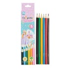 Pencils 6 colors Calligrata Princess