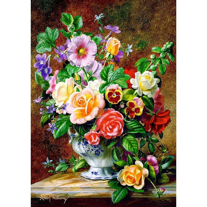 Пазлы картины цветы