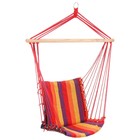 Гамак-кресло со спинкой, 50 х 96 см, хлопок, цвет МИКС - фото 801708593