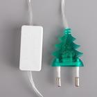 Гирлянда «Нить» 5 м с насадками «Олени», IP20, прозрачная нить, 20 LED, свечение мульти (RG/RB), мигание, 220 В 541553