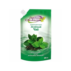 Жидкое крем-мыло BioCos Гармония свежести «Зелёный чай», 500 мл