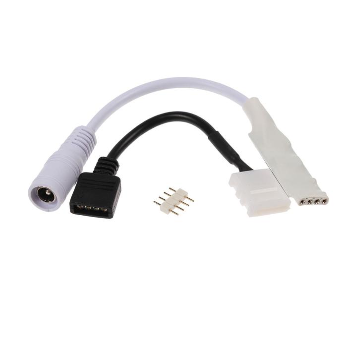 Контроллер Ecola LED strip RGB mini controller для лент,12В-72 Вт,24 В-144 Вт,6А,кнопка упр.