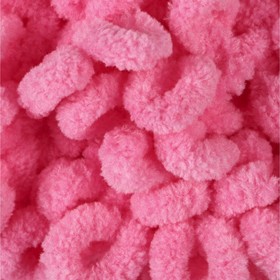 Пряжа "Puffy fine" 100% микрополиэстер 14,5м/100г  (121 розовый)