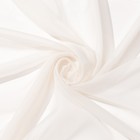 Тюль «Этель» 260×250 см, цвет молочный, вуаль, 100% п/э Тюль «Этель» 260×250 см, цвет молочный, вуаль, 100% п/э